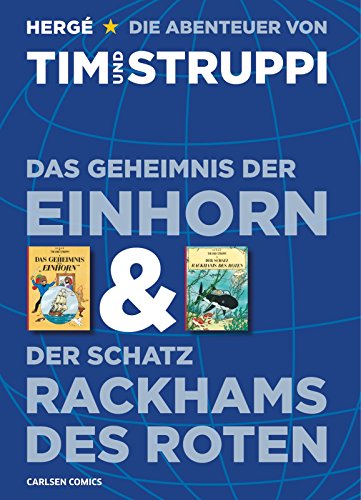 9783551732453: Tim & Struppi: Das Geheimnis der Einhorn und Der Schatz Rackhams des Roten: Doppelband zum Film