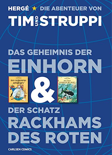 9783551732453: Tim & Struppi: Das Geheimnis der Einhorn und Der Schatz Rackhams des Roten