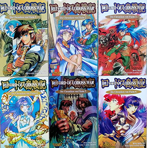 Record Of Lodoss War Chronicles Of The Heroic Knight Book 4 de Mizuno, Ryo:  (2003) First Edition. Cómic