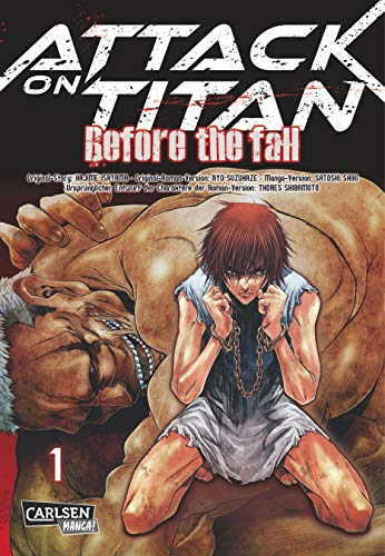 9783551743701: Attack on Titan - Before the Fall 1