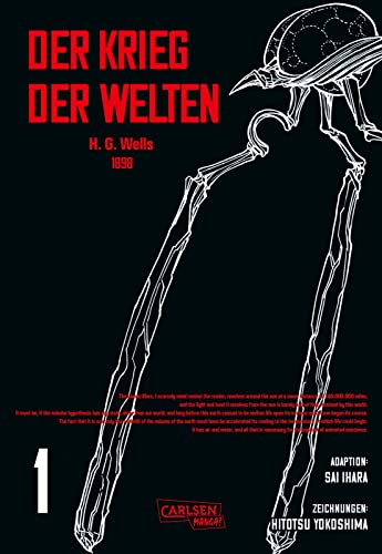 Beispielbild fr H.G. Wells - Der Krieg der Welten 1: Der Angriff der Marsianer auf das British Empire - der Science-Fiction-Klassiker der Weltliteratur von 1898 als Manga-Adaption (1) zum Verkauf von medimops