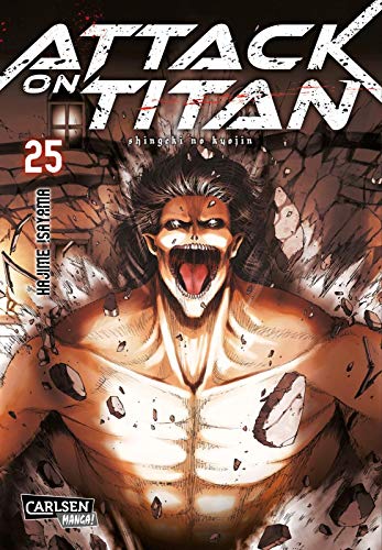 Attack on Titan 25 : Atemberaubende Fantasy-Action im Kampf gegen grauenhafte Titanen - Hajime Isayama