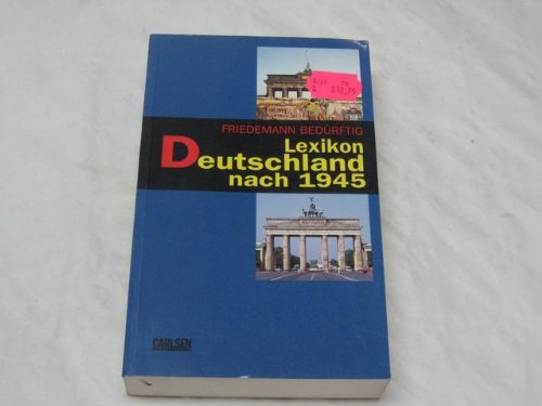 Lexikon Deutschland nach 1945 - Friedman Bedurftig
