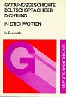 9783554803617: Gattungsgeschichte deutschsprachiger Dichtung in Stichworten (Hirts Stichwortbucher) (German Edition)