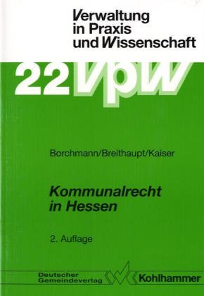 Beispielbild fr Kommunalrecht in Hessen. zum Verkauf von Buchpark