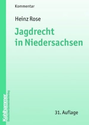 Beispielbild fr Jagdrecht in Niedersachsen: Kommentar zum Verkauf von medimops