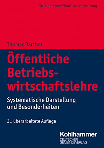 Imagen de archivo de ffentliche Betriebswirtschaftslehre -Language: german a la venta por GreatBookPrices
