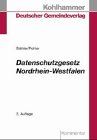 Beispielbild fr Datenschutzgesetz Nordrhein- Westfalen zum Verkauf von medimops