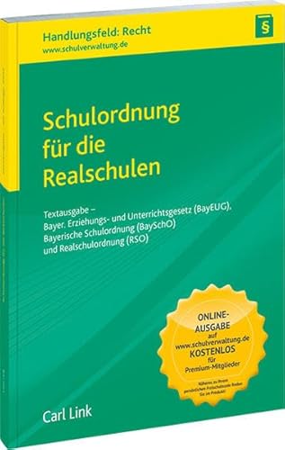 Stock image for Schulordnung fr die Realschulen for sale by medimops