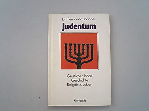 9783557912262: Das Judentum : bers. von Gabriela Krcmar . / Reihe: die WeltreligionenDie grossen Religionen.
