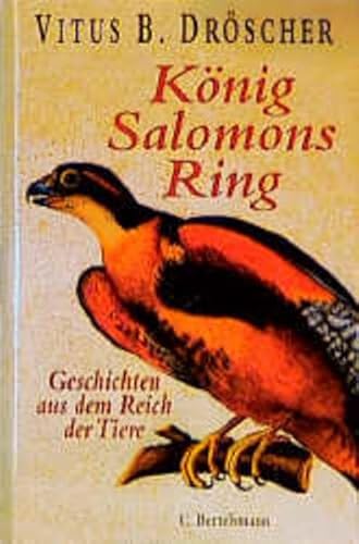 Beispielbild fr Knig Salomons Ring. Geschichten aus dem Reich der Tiere. zum Verkauf von Antiquariat Nam, UstId: DE164665634