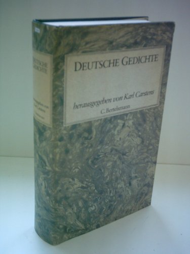 Beispielbild für Deutsche Gedichte. zum Verkauf von Worpsweder Antiquariat