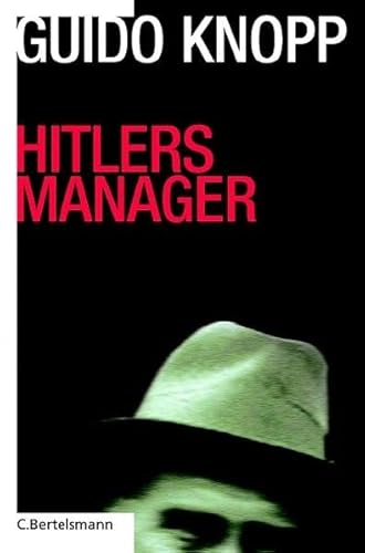 Beispielbild fr Hitlers Manager zum Verkauf von medimops