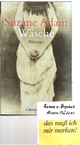 Beispielbild fr Wsche. Roman zum Verkauf von Leserstrahl  (Preise inkl. MwSt.)