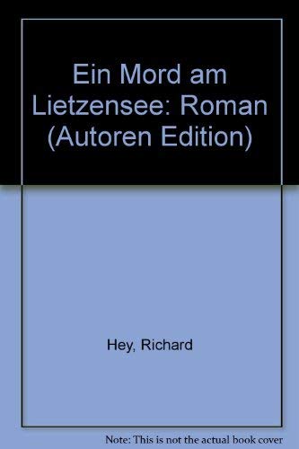 9783570009352: Ein Mord am Lietzensee: Roman (Autoren Edition)