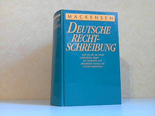 Imagen de archivo de Deutsche Rechtschreibung nach den fr die Schule verbindlichen Regeln a la venta por Bernhard Kiewel Rare Books