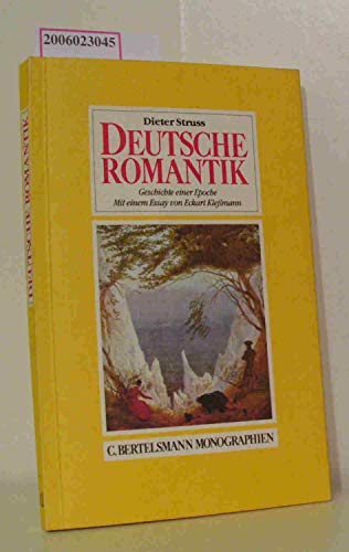 Stock image for Deutsche Romantik. Geschichte einer Epoche for sale by Versandantiquariat Felix Mcke