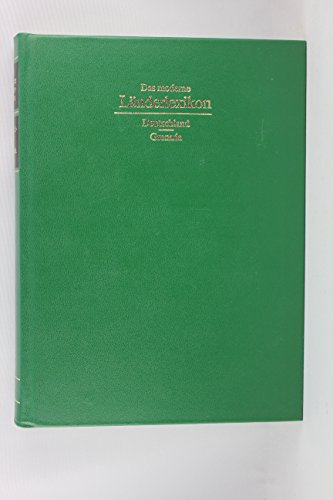 Beispielbild fr Das moderne Lnder-Lexikon in 10 Bnden. Band 3 = Deutschland - Grenada zum Verkauf von Bernhard Kiewel Rare Books