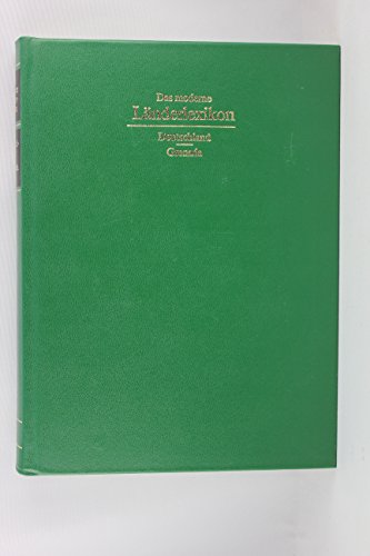 Stock image for Das moderne Lnder-Lexikon in 10 Bnden. Band 3 = Deutschland - Grenada for sale by Bernhard Kiewel Rare Books