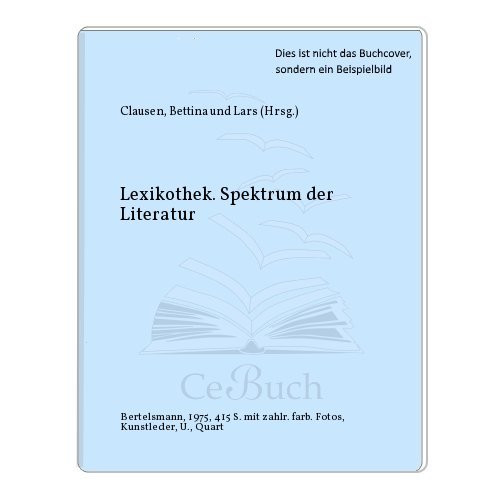 9783570089354: Spektrum der Literatur (German Edition)