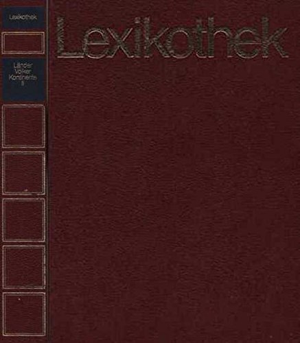Stock image for Bertelsmann Lexikothek Lnder Vlker Kontinente Band II for sale by Bernhard Kiewel Rare Books