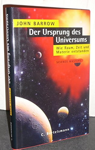 Beispielbild fr Der Ursprung des Universums. Wie Raum, Zeit und Materie entstanden zum Verkauf von medimops