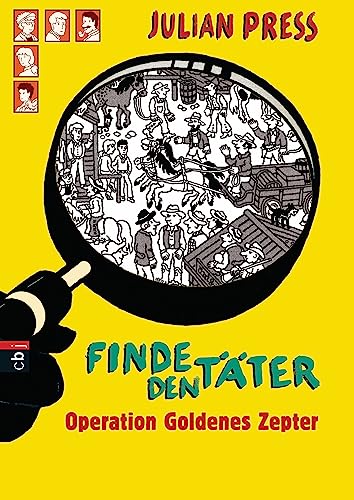 Stock image for Finde den Täter - Operation goldenes Zepter: Spannende Such- und Ratekrimis für alle Wimmelbildspezialisten for sale by WorldofBooks