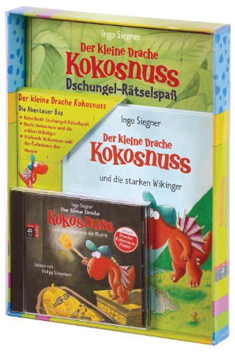 Der kleine Drache Kokosnuss - Das Abenteuer-Box-Set: Buch+CD+Beschäftigungsheft - Siegner, Ingo