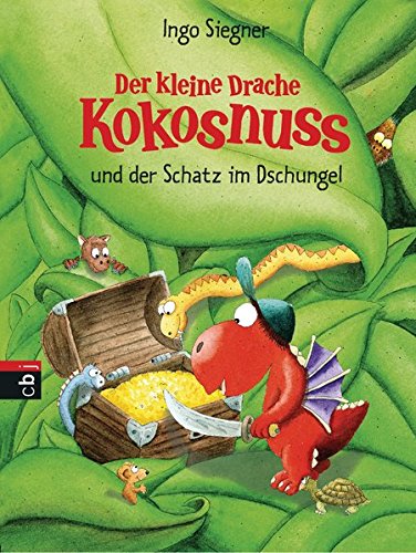 Imagen de archivo de Der kleine Drache Kokosnuss und der Schatz im Dschungel a la venta por ThriftBooks-Dallas
