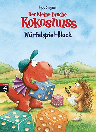 Der kleine Drache Kokosnuss - Block für Würfelspiel: Mal- und Schreibspiel-Box - Siegner, Ingo