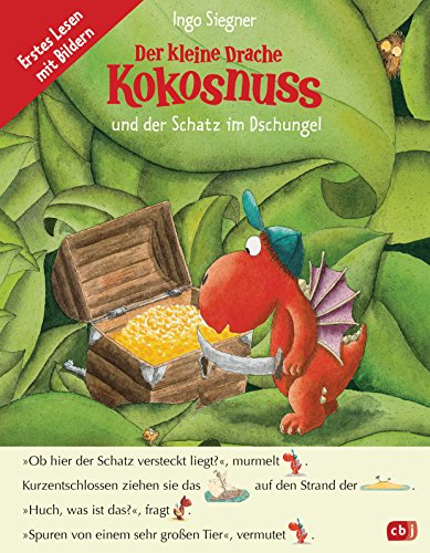 Beispielbild fr Der kleine Drache Kokosnuss und der Schatz im Dschungel : Erstes Lesen mit Bildern zum Verkauf von Buchpark