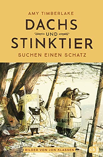 Beispielbild fr Dachs und Stinktier suchen einen Schatz: Mit Illustrationen von Jon Klassen, Trger des Deutschen Jugendliteraturpreises 2020 (Die Dachs-und-Stinktier-Reihe, Band 2) zum Verkauf von diakonia secondhand