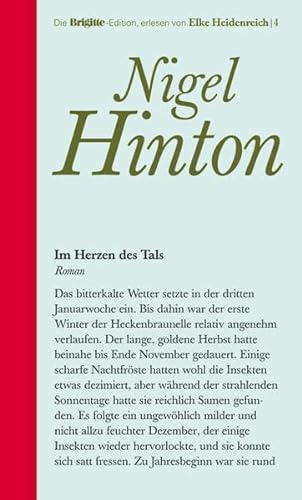 Stock image for Im Herzen des Tals. Brigitte-Edition Band 4 for sale by Bcherpanorama Zwickau- Planitz