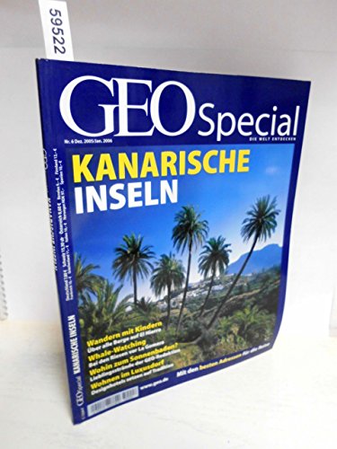 Beispielbild fr GEO Special 6/2005: Kanarische Inseln zum Verkauf von medimops