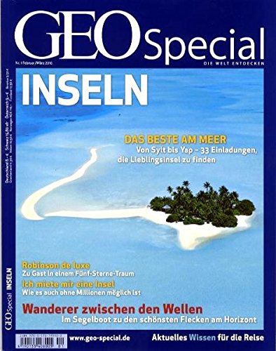Beispielbild fr GEO Special 1/2010: Das Beste am Meer. Robinson de luxe. Ich miete mir eine Insel zum Verkauf von medimops