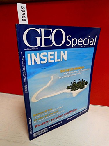 9783570199183: GEO Special Inseln: Das Beste am Meer. Robinson de luxe. Ich miete mir eine Insel