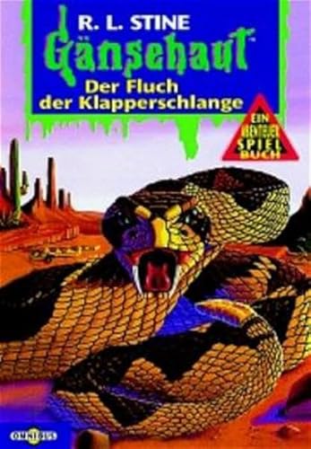 Imagen de archivo de Der Fluch der Klapperschlange: Gänsehaut Abenteuer-Spielbuch Nr.10 a la venta por WorldofBooks