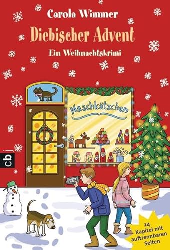Beispielbild fr Diebischer Advent: Ein Weihnachtskrimi in 24 Kapiteln zum Verkauf von medimops