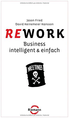 Imagen de archivo de Rework: Business - intelligent & einfach a la venta por medimops