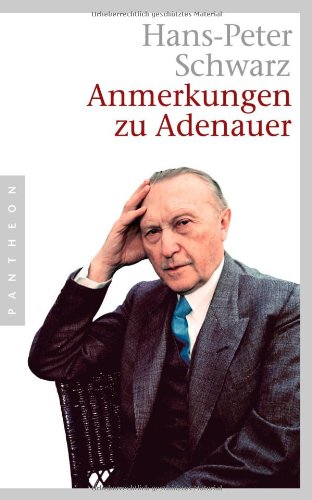 Beispielbild fr Anmerkungen zu Adenauer zum Verkauf von WorldofBooks