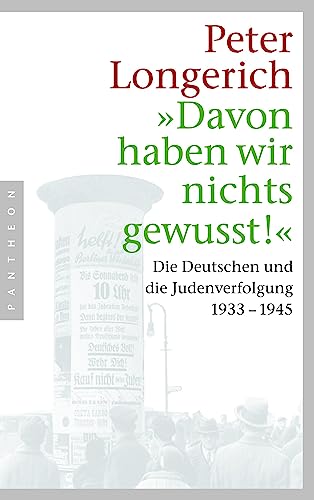 Beispielbild fr "Davon haben wir nichts gewusst!": Die Deutschen und die Judenverfolgung 1933-1945 zum Verkauf von medimops