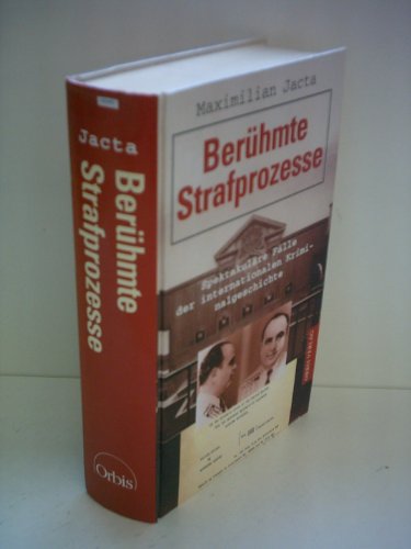 Stock image for Berhmte Strafprozesse for sale by medimops