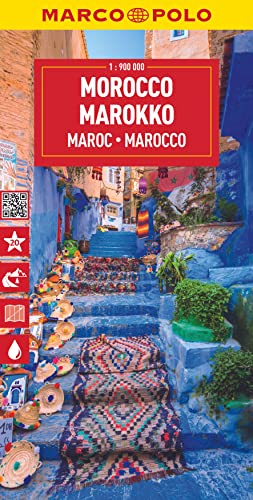 Stock image for Morocco Marco Polo Map (Folded) for sale by Grand Eagle Retail