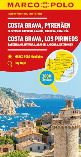 Beispielbild fr Costa Brava Marco Polo Map zum Verkauf von Blackwell's