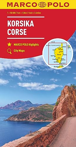 Stock image for Corsica Marco Polo Map for sale by GreatBookPrices