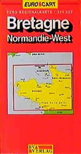 Stock image for France Map: Brittany/Normandy West Sheet 2 (GeoCenter Euro Map) (GeoCenter Euro Map S.) for sale by WorldofBooks