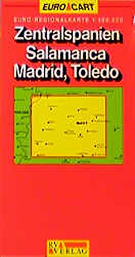 Beispielbild fr Central Spain/Salamanca/Toledo/Madrid (Sheet 5) (GeoCenter Euro Map S.) zum Verkauf von WorldofBooks