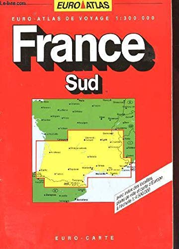 Imagen de archivo de Sdfrankreich 1 : 300 000. RV Euro Atlas. ( Euro- Reiseatlas) a la venta por medimops