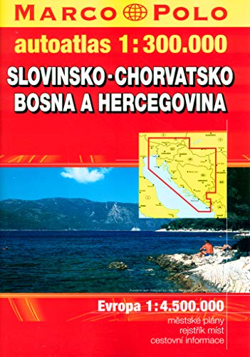 RV Euro-Reiseatlas 1:300 000 Slowenien - Kroatien - Bosnien und Herzegowina - Schmitz, Hermann Harry