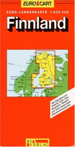 Beispielbild fr RV Euro-Lnderkarte 1:750 000 Finnland zum Verkauf von medimops